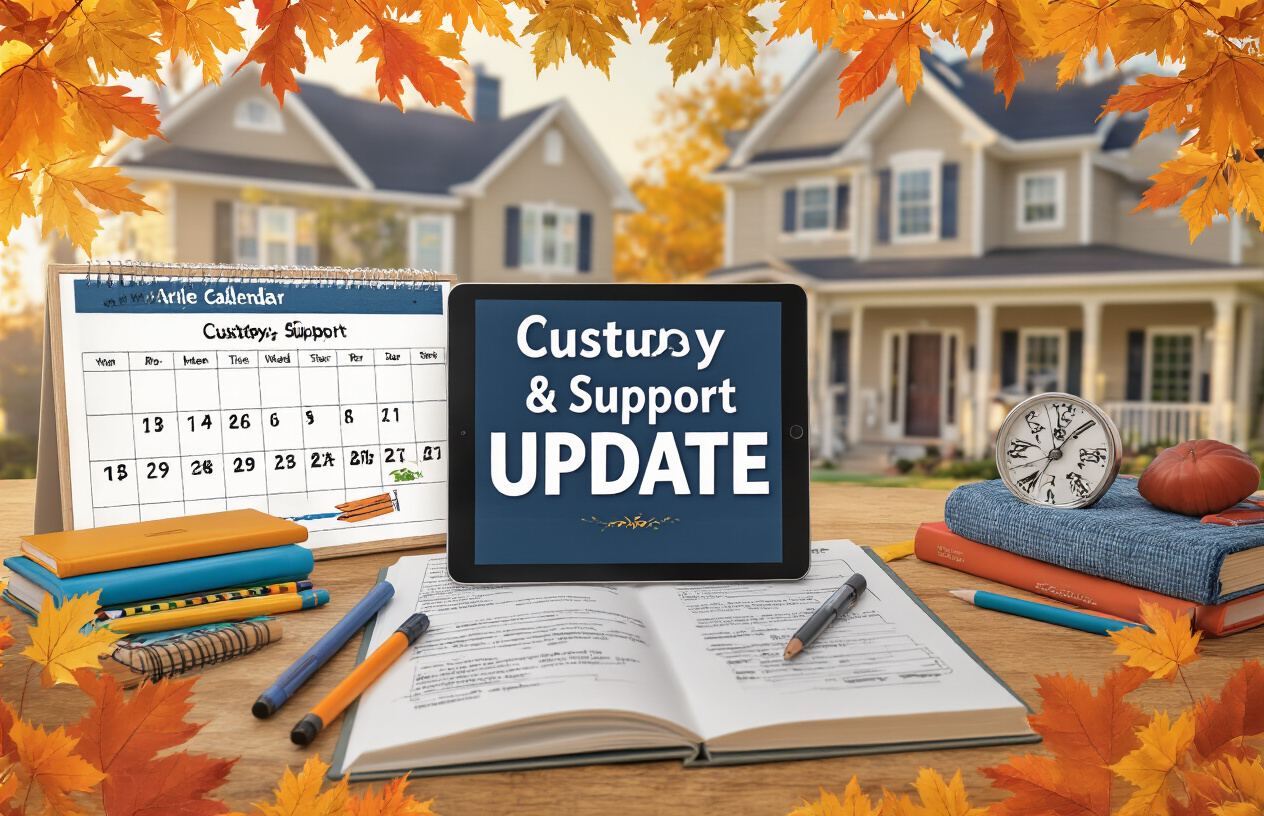 Back‑to‑School Co‑Parenting Checkup: Updating Custody & Support Before Fall 2025