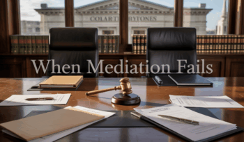 When Mediation Fails: Why Litigation Becomes Necessary in Divorce