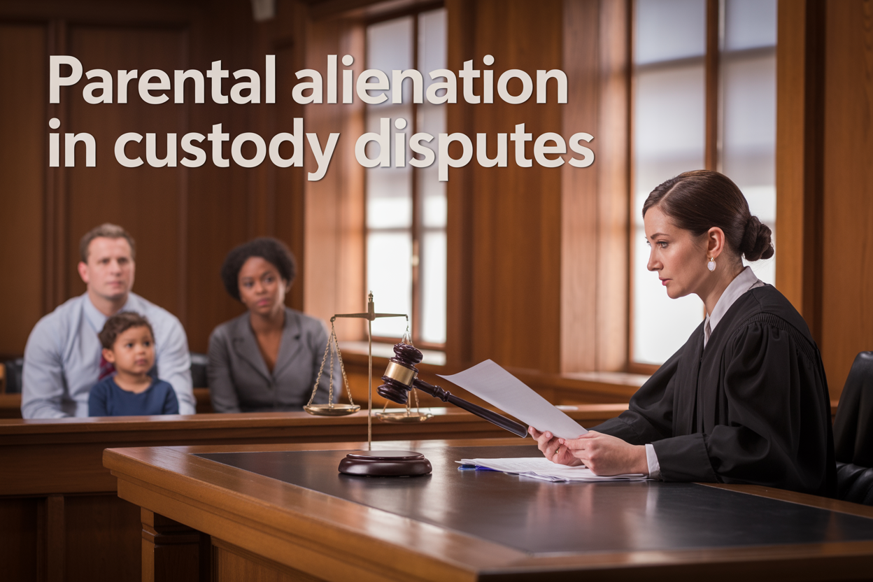 Parental Alienation in Custody Disputes: What Courts Are Watching