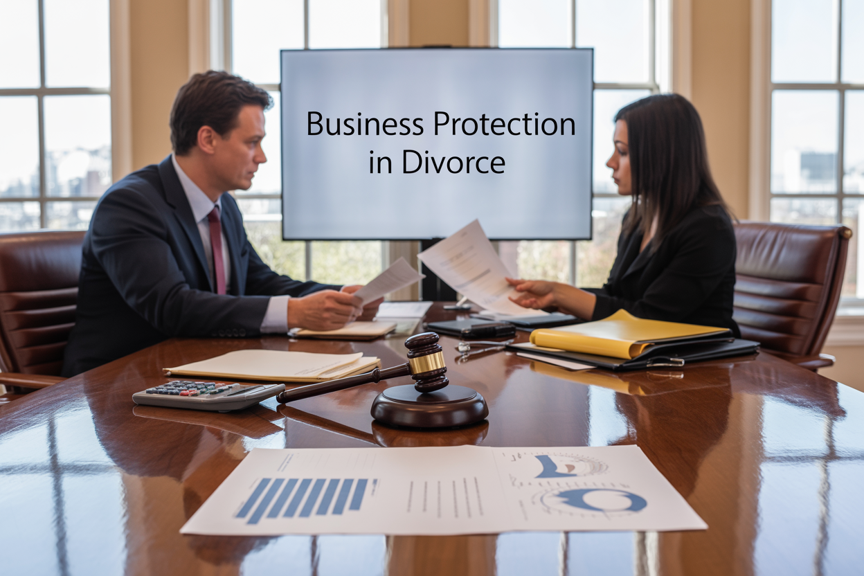 Protecting Business Owners in Divorce: Valuation & Asset Division